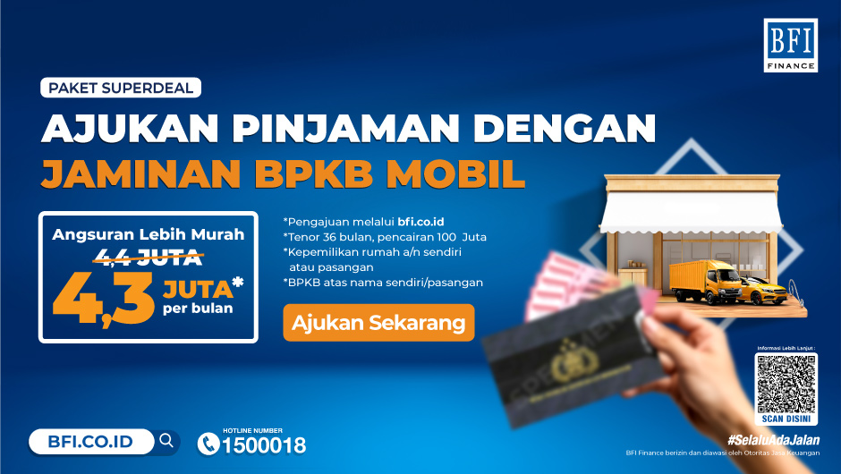 Paket Mobil Super Deal - Pinjaman Jaminan BPKB Mobil