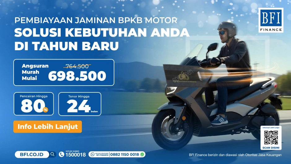 Paket Motor Reguler - Pinjaman Jaminan BPKB Motor