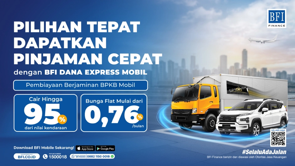 BFI Dana Express Car - Cash Loan Guaranteed by Car BPKB - Superdeal Package