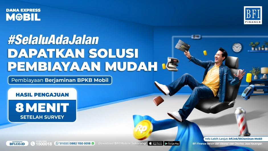 BFI Dana Express Car - Cash Loan Guaranteed by Car BPKB - Superdeal Package