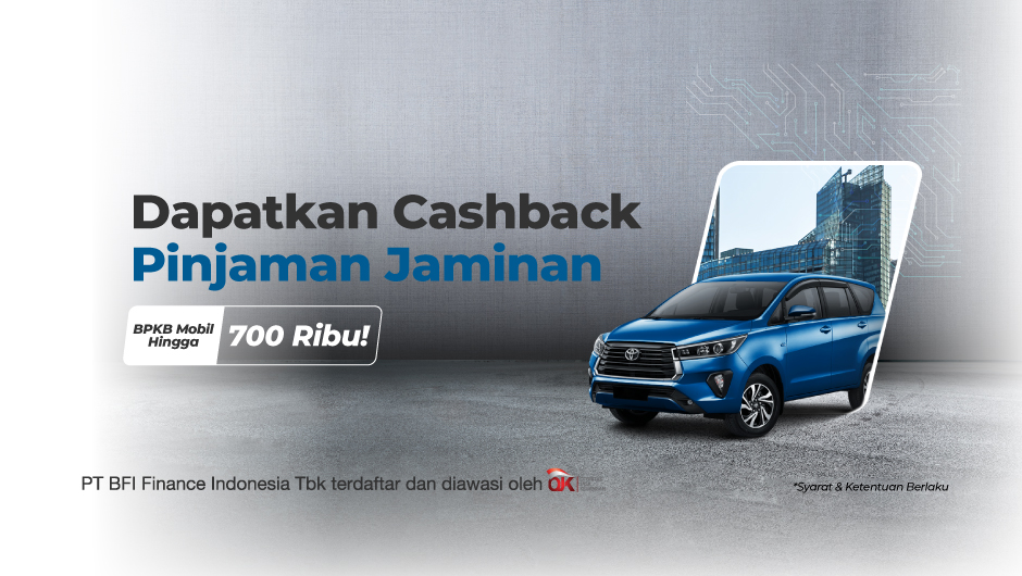 Pinjaman Jaminan BPKB Mobil Spesial Promo Gebyar Akhir Tahun 2021 