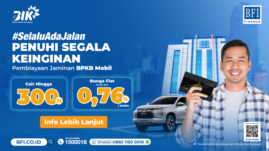 Paket Superdeal - Pinjaman Jaminan BPKB Mobil 30 Menit Bisa Disetujui*