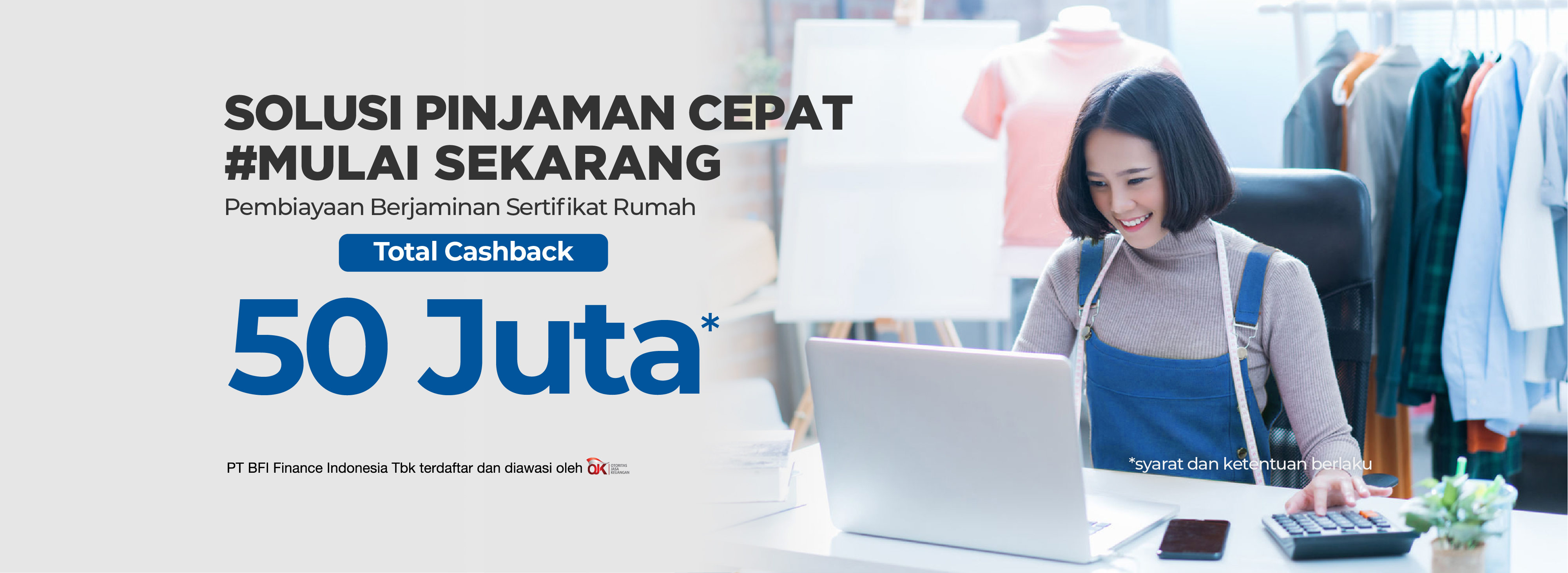 Promo Oktober Cashback 50 Juta - Jaminan Sertifikat Rumah